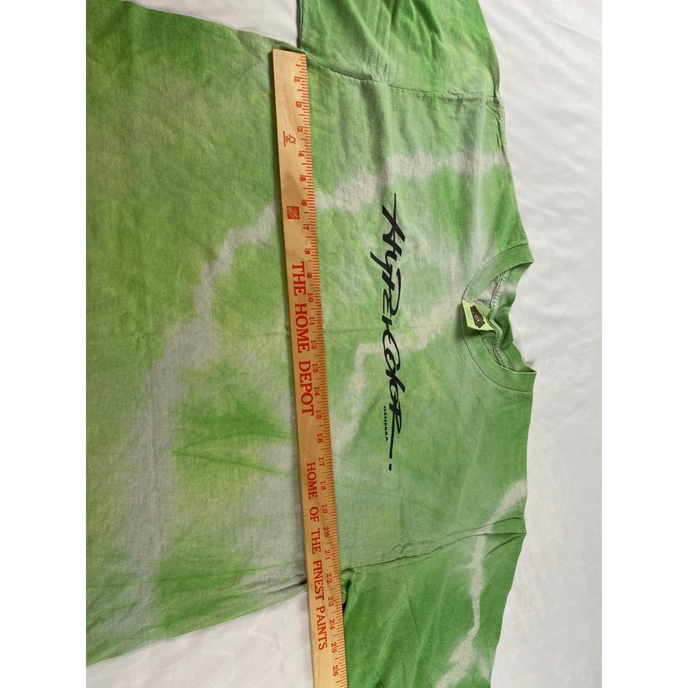 Generra Hypercolor T-Shirt Mens XL Green Good Vintage 90s Heat Sensitive USA - Picture 9 of 9